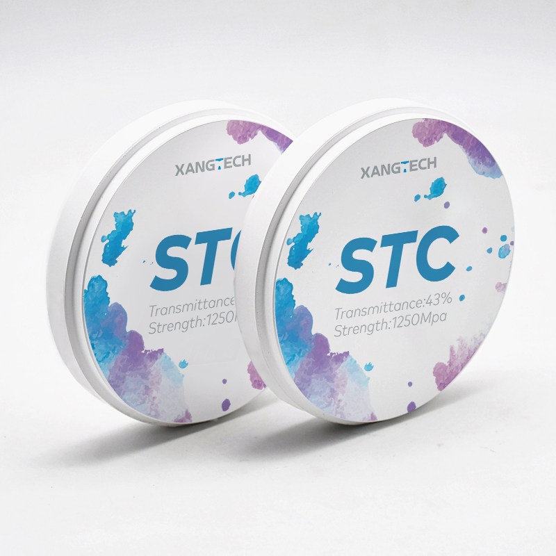 Super Translucent Pre-shaded Zirconia Block double