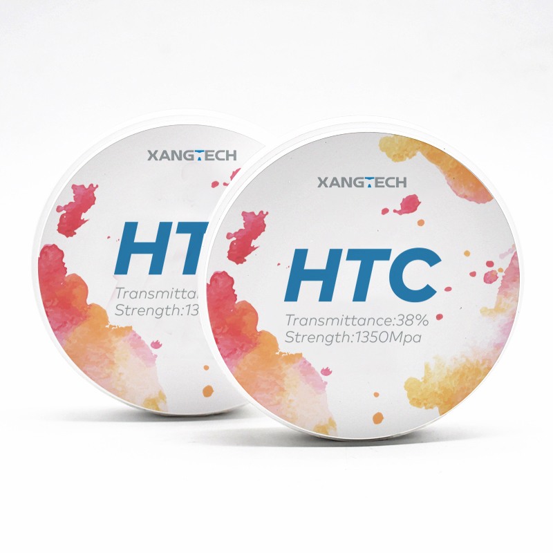 High Translucent Pre-shaded Zirconia Block two