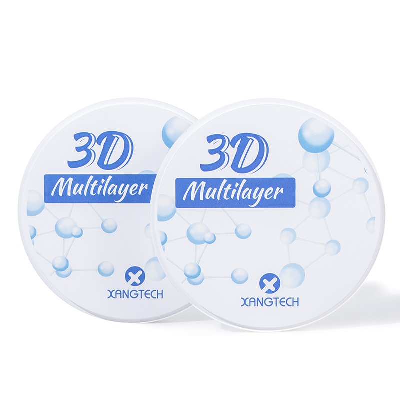 3D Multilayer Zirconia Block two