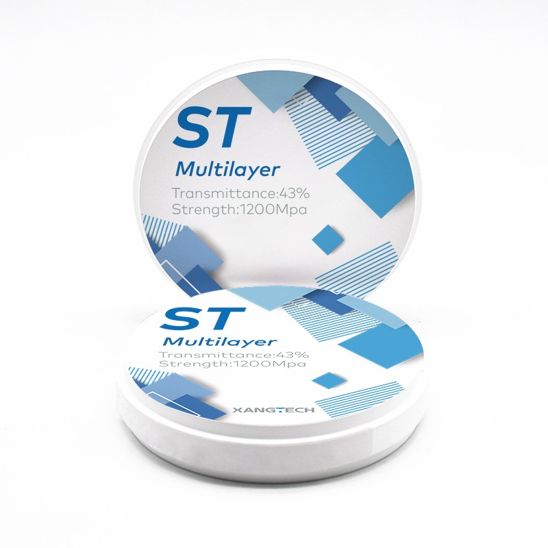 Super Translucent Multilayer Zirconia Block2