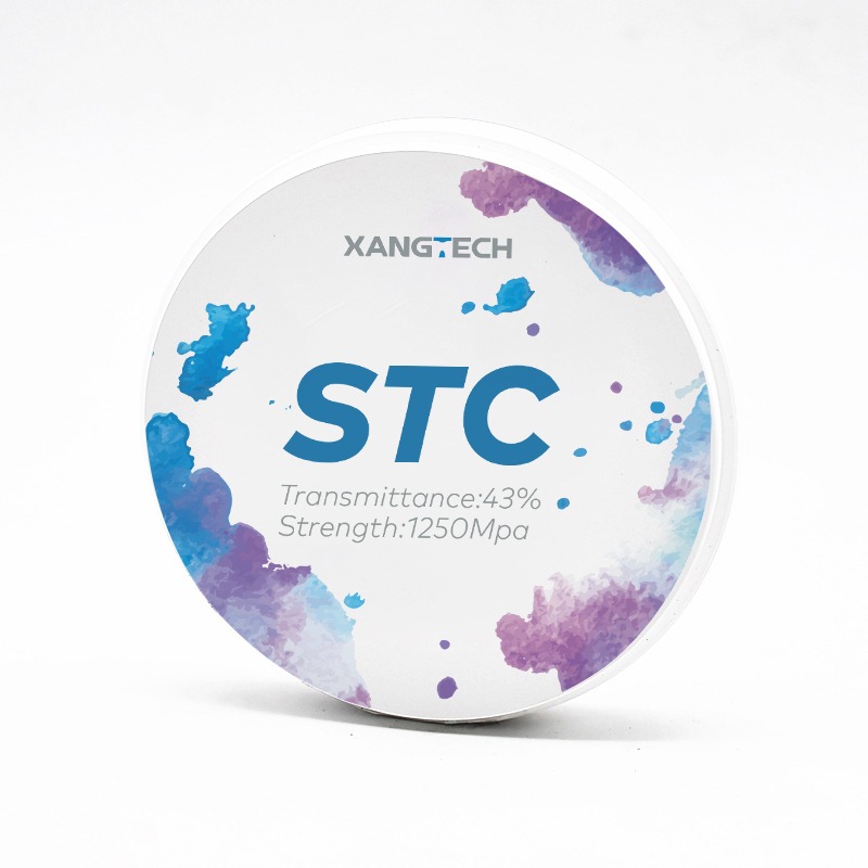 Super Translucide Pré-ombragé Zirconia Bloc unique